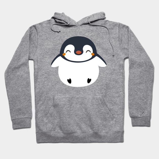 Kawaii Cute Penguin Hoodie by happinessinatee